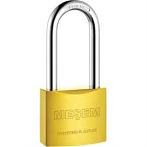 MEŞEM 32MM UZUN SARI ASMA KİLİT 